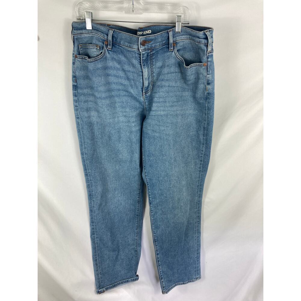 Lands End Womans Blue Jeans Size 18W